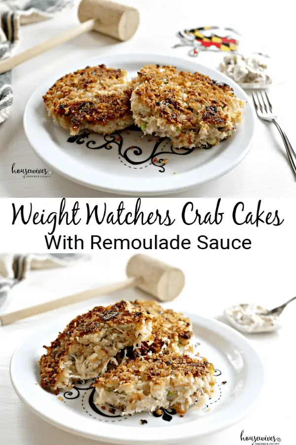 Weight Watchers Crab Cakes with Remoulade Sauce