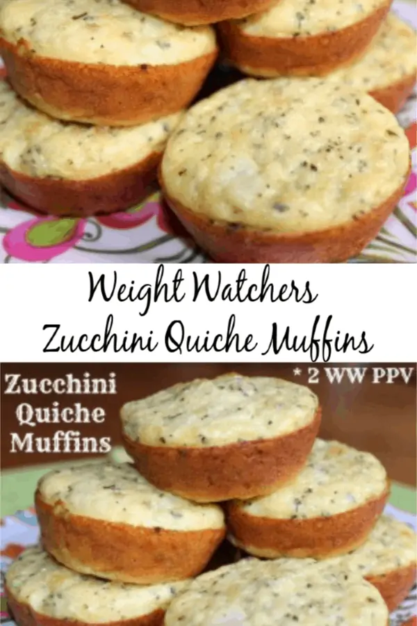 Weight Watchers Zucchini Muffins - Bite Size Mini Quiches