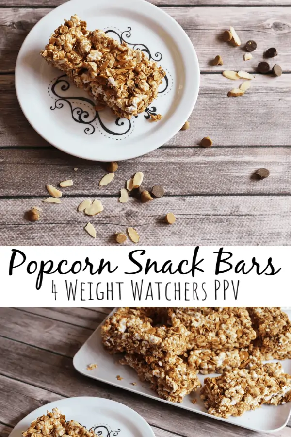 Popcorn Snack Bars - 4 Weight Watchers Points Plus Value