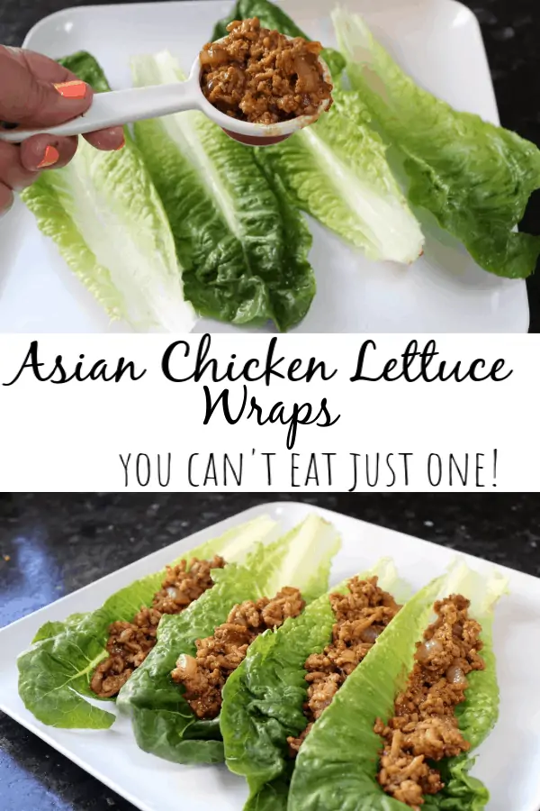 Asian Chicken Lettuce Wraps: You Can't Eat Just One!