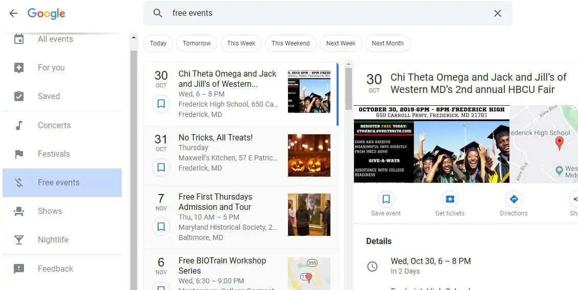 Free Events in Frederick, Md: How To Have Fun For Free