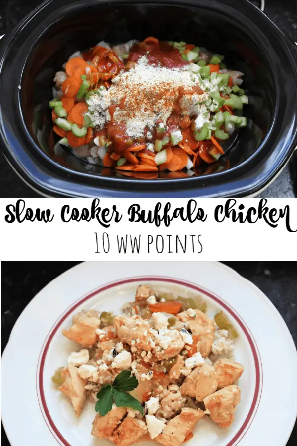 Crockpot Buffalo Chicken & Rice: 10 Weight Watchers SmartPoints