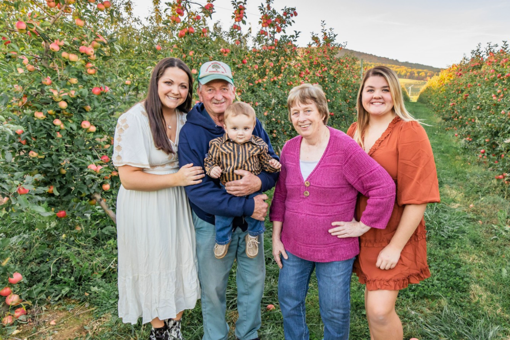 Apple picking at Catoctin Mountain Orchard in Thurmont, Maryland