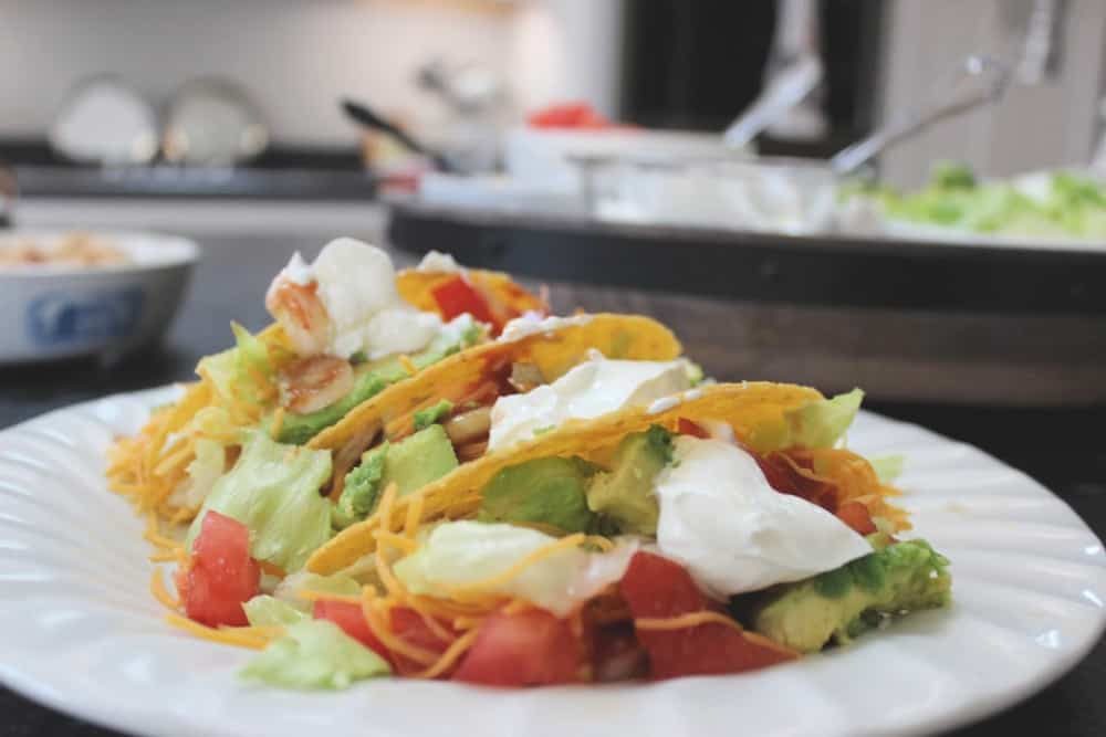 Weight Watchers Shredded Chicken Tacos: 5 SmartPoints