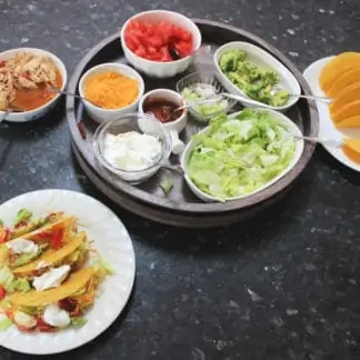 Weight Watchers Shredded Chicken Tacos: 5 SmartPoints