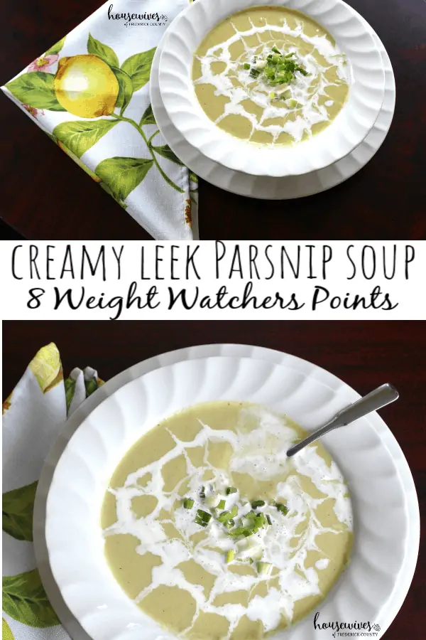 Creamy Leek & Parsnip Soup - 8 Weight Watchers PPV