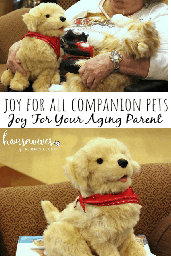 Joy For All Companion Pets Bring Joy To Your Aging Parent - Housewives