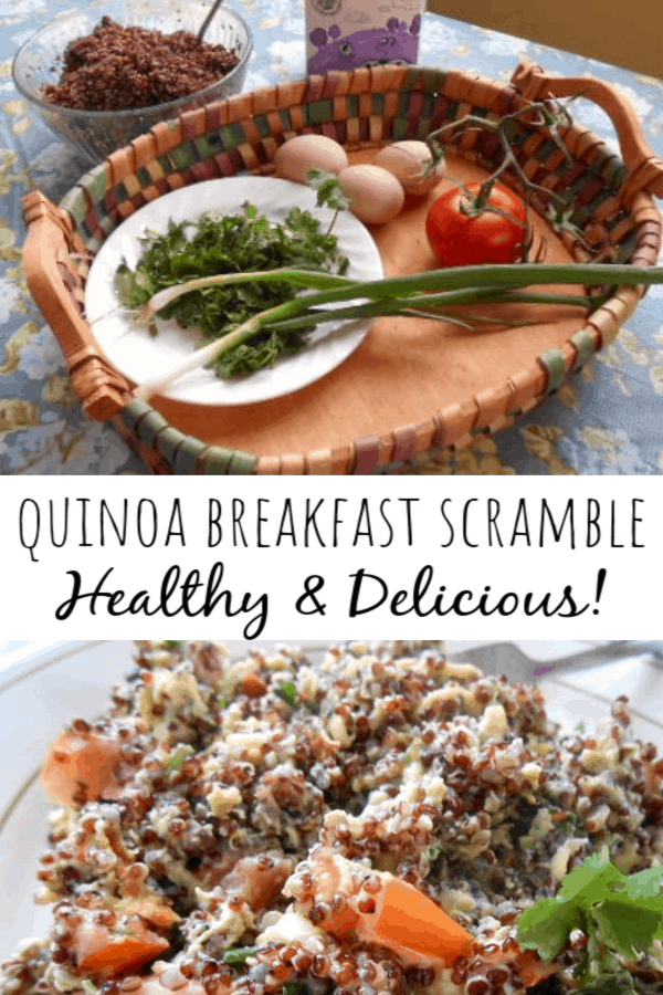 Quinoa Breakfast Scramble Recipe - 12 Weight Watchers Points Plus Value