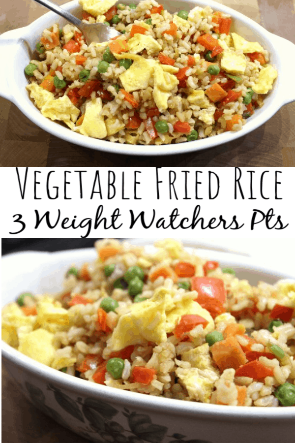 Healthy Vegetable Fried Rice Easy Weight Watchers Recipe Housewives