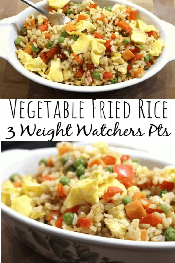 Weight Watchers Fried Rice recipe