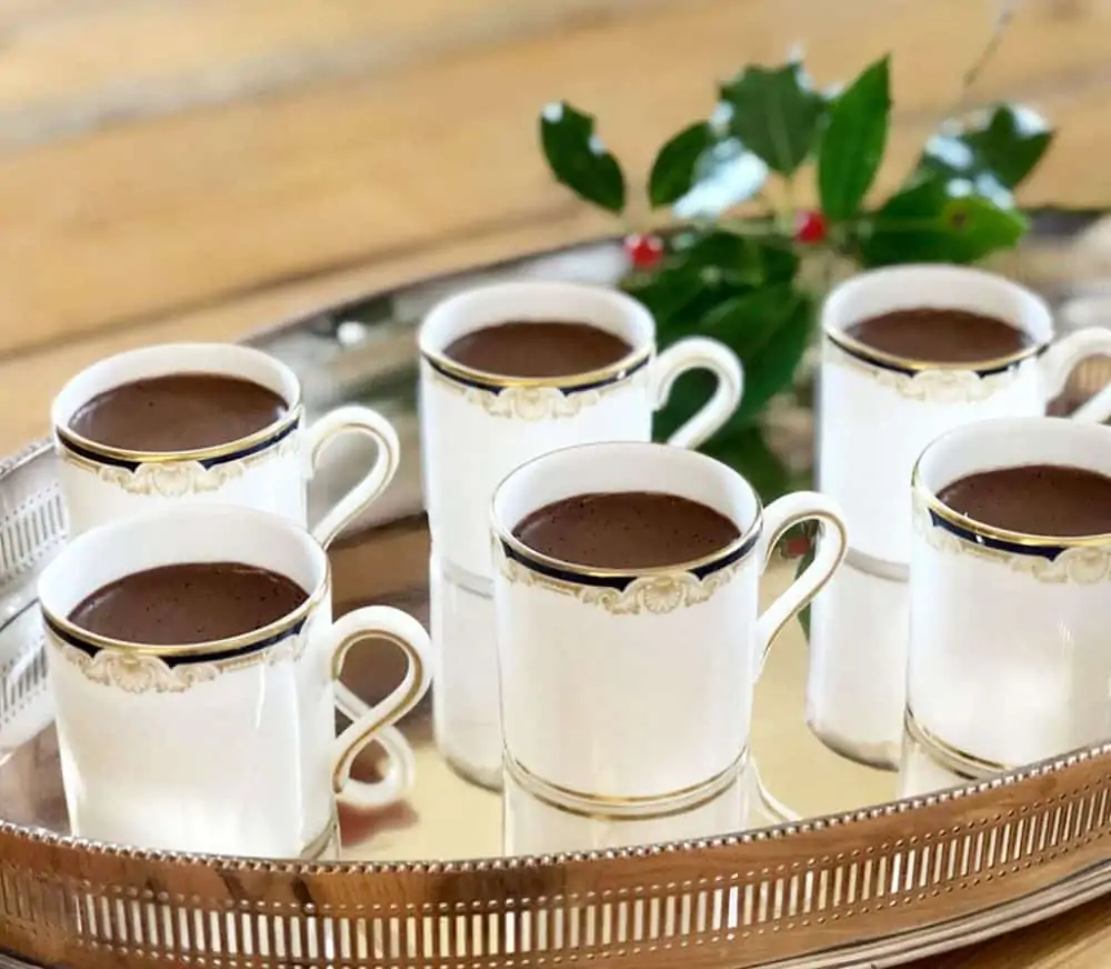 Chocolate Chestnut Pots