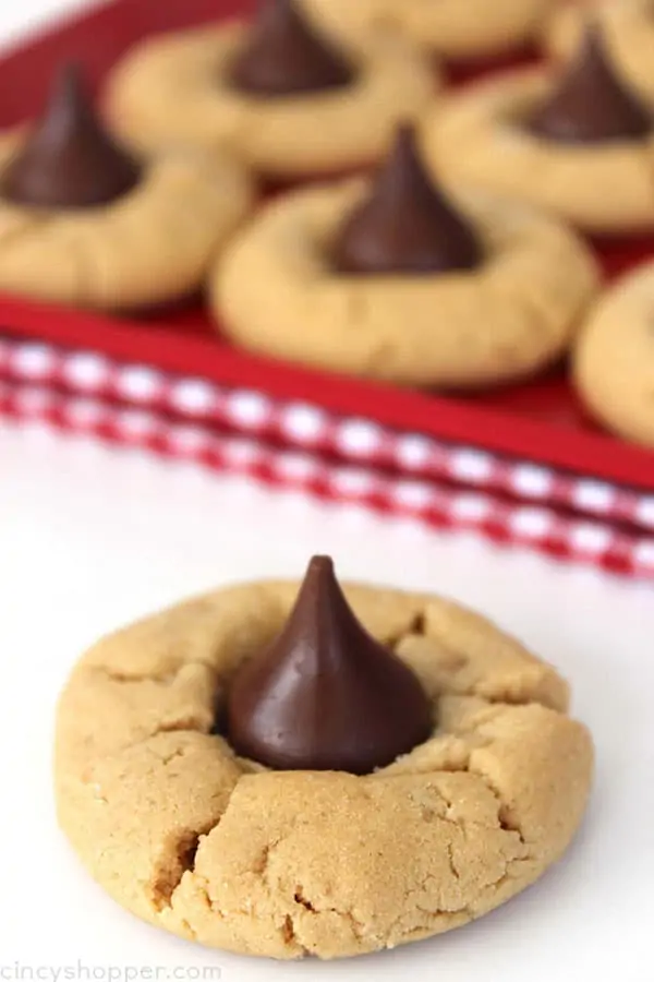 Peanut Butter Blossom Cookies