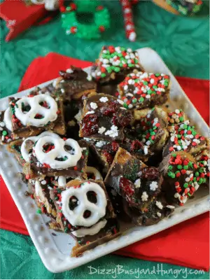 Vanilla Wafer Holiday Bark