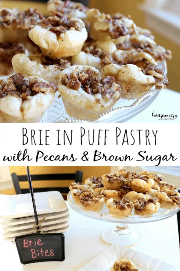 Brie in Puff Pastry with Pecans & Brown Sugar Recipe: A Delicious Appetizer