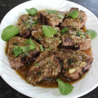 Lamb Chops Recipe with Mint & Shallot Sauce 6 Weight Watchers SmartPoints