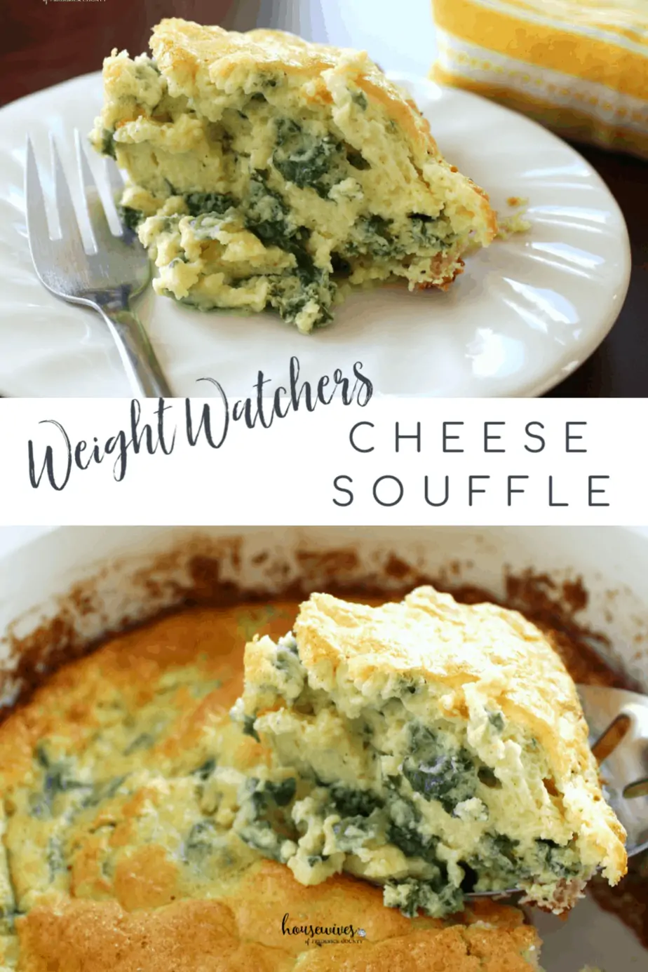 Weight Watchers Cheese Souffle with Kale - 4 SmartPoints