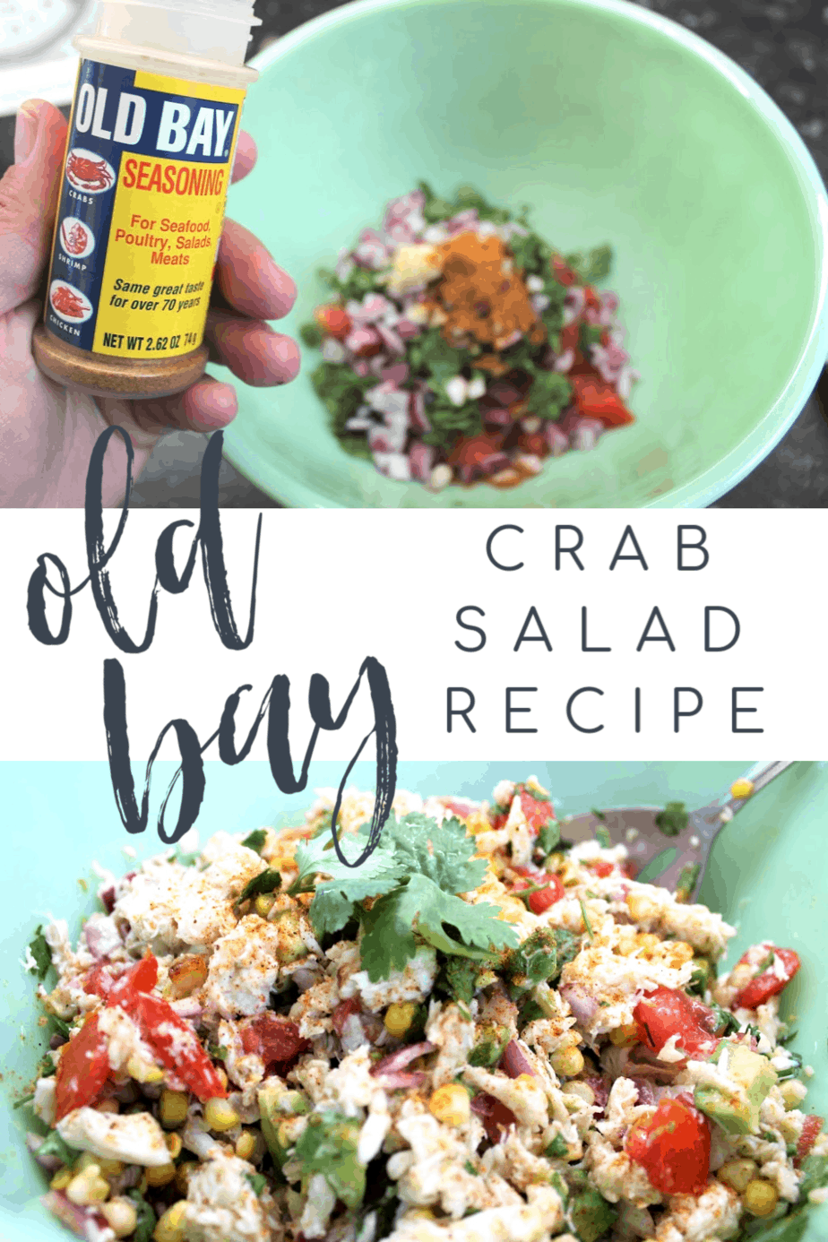 Easy Crab Salad Recipe with Old Bay Seasoning