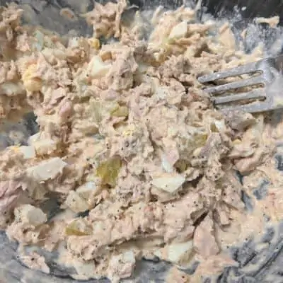 Tuna Salad with Egg