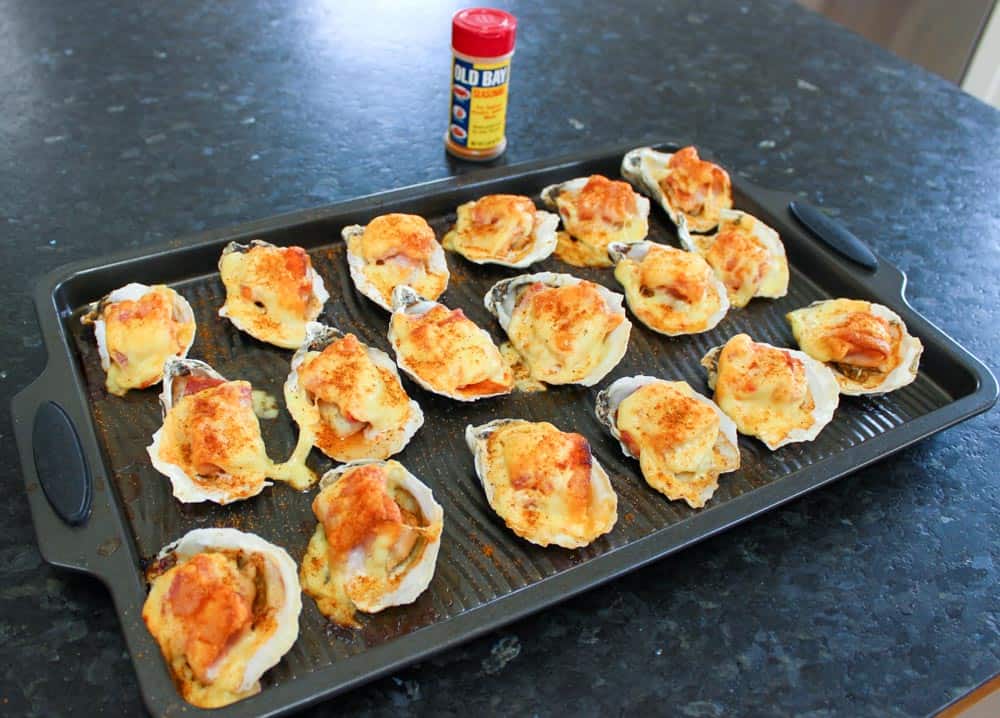 Easy Baked Oyster Recipe with Bacon & Gruyere Cheese Housewives of