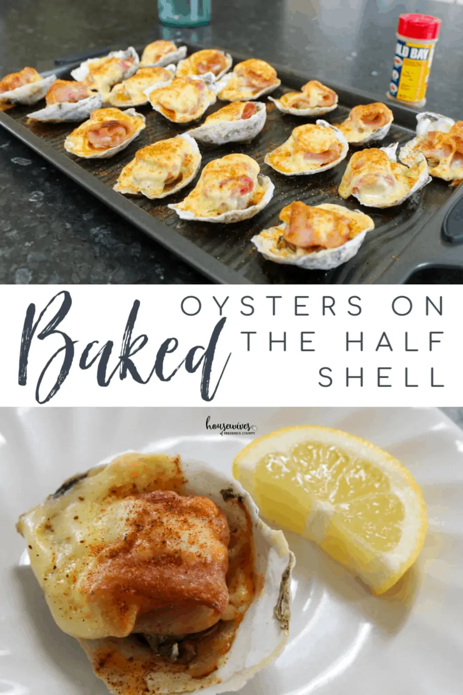 Baked Oysters On The Half Shell Recipe: Hoopers Island, Maryland