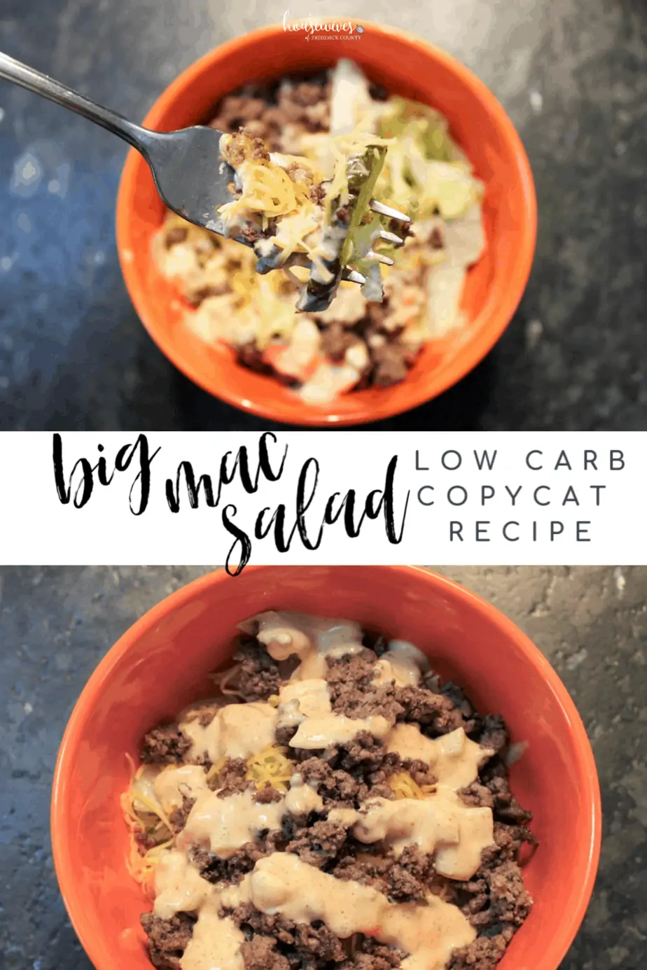 Big Mac Salad: A Low Carb, Copycat Recipe You'll Love!