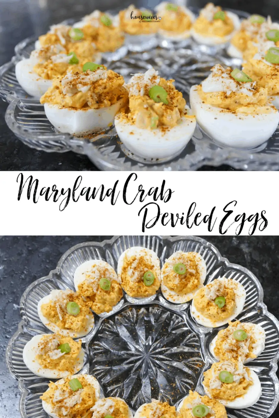 Crab Deviled Eggs