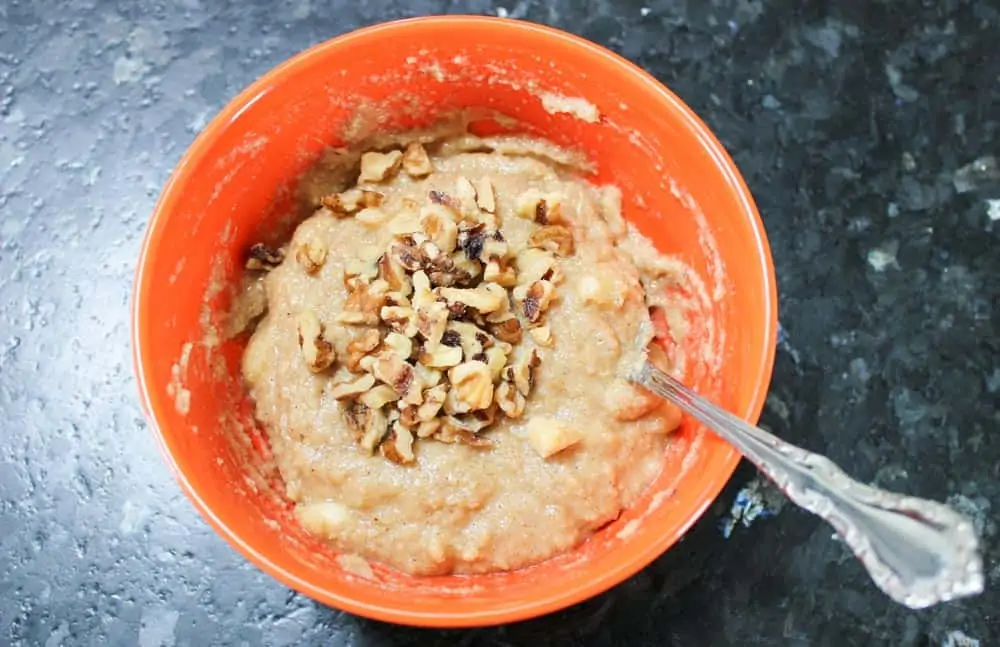 Almond Flour Banana Bread with Walnuts