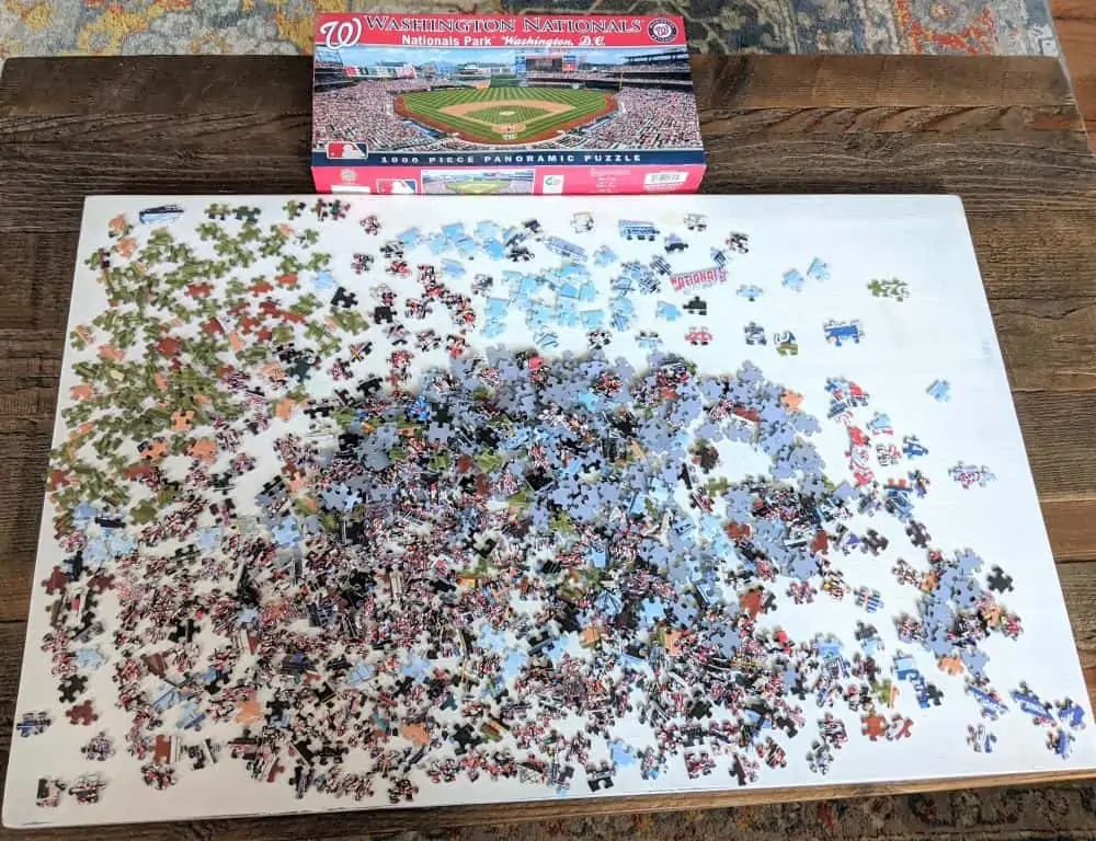 1000 Piece Washington Nationals Puzzle