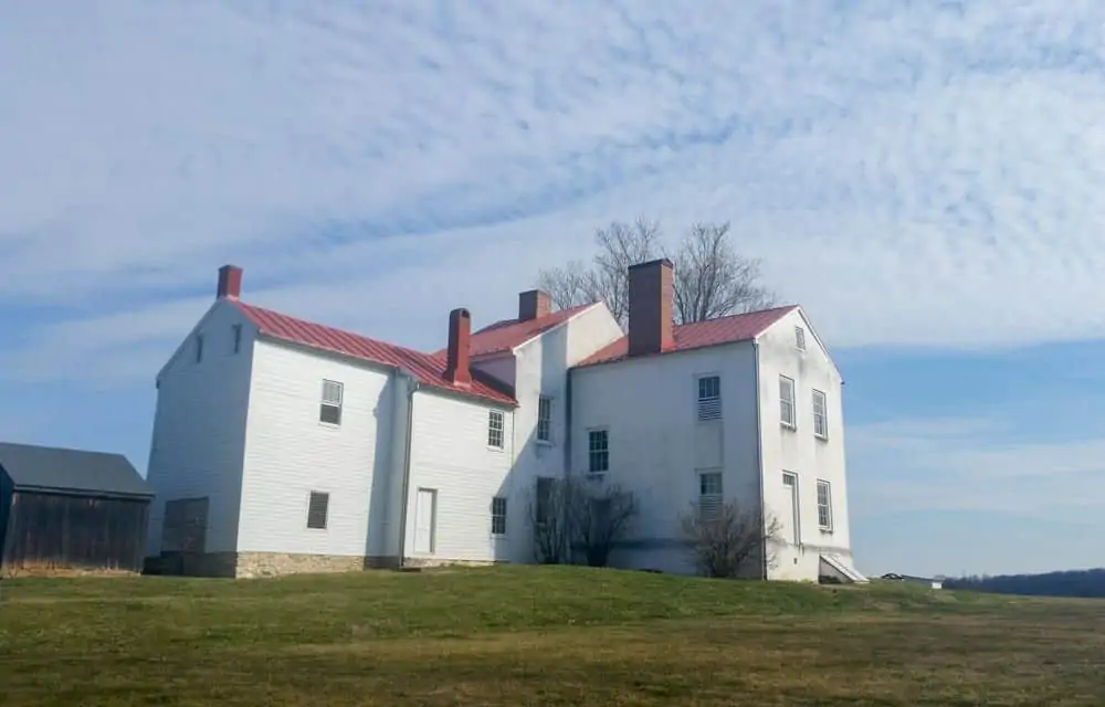 Back of the main farmhouse