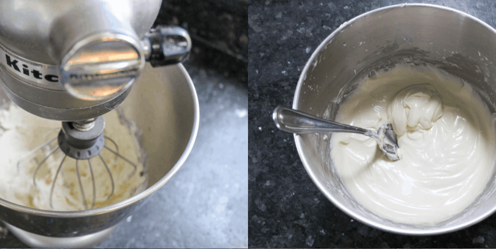 Homemade cream cheese icing