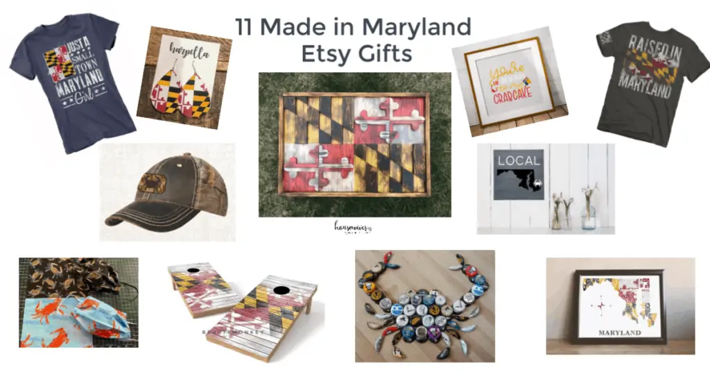 11 Awesome Made in Maryland Etsy Gifts For Marylanders