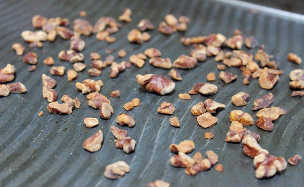 Toasted walnuts