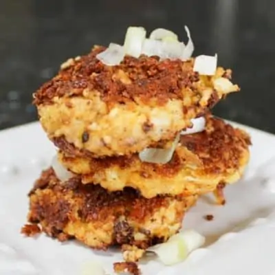 Cauliflower Fritters with Almond Flour: Low Carb & Delicious!