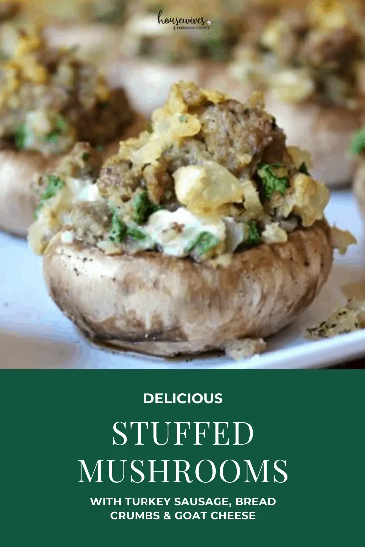Stuffed Mushrooms with Sausage: Jimmy Dean Style