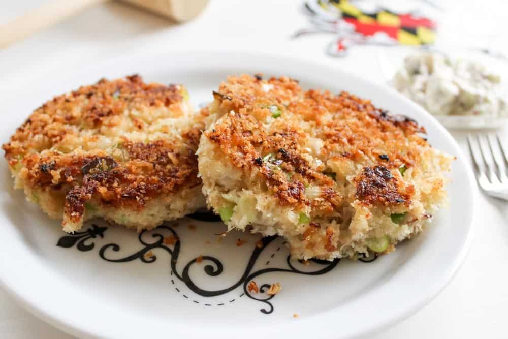 Healthy Crab Cake Recipe with Remoulade Sauce