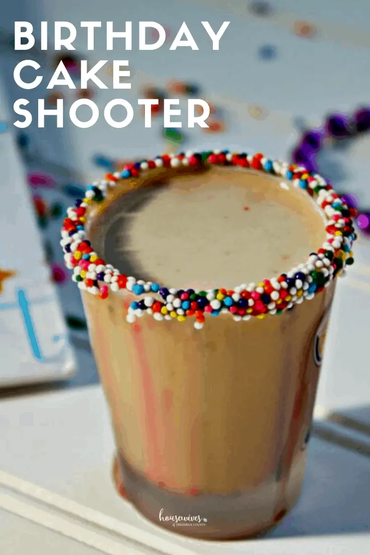 Birthday Cake Shooter Recipe! Cheers To Your Birthday!