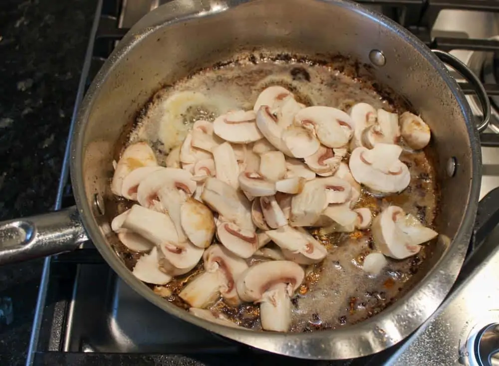 Chicken with Mushrooms & Creamy Brandy Sauce