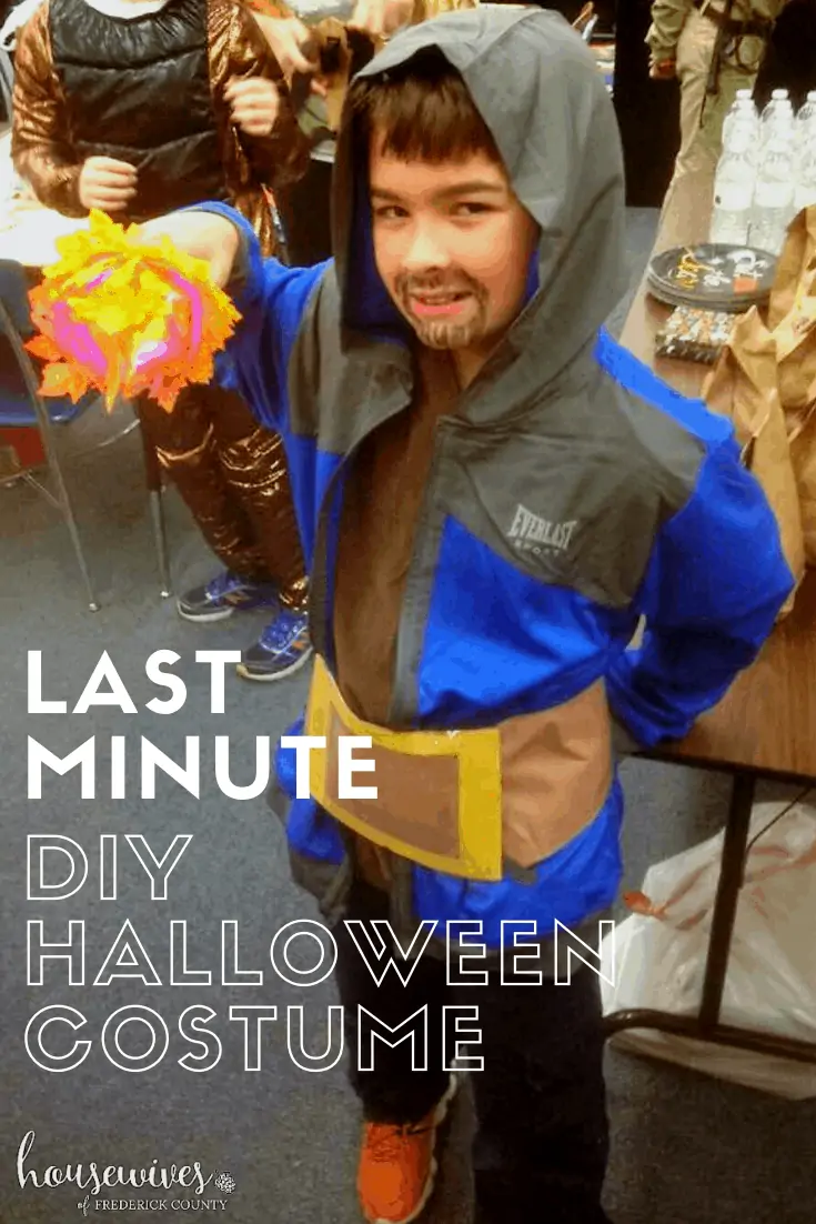 Last Minute DIY Halloween Costume