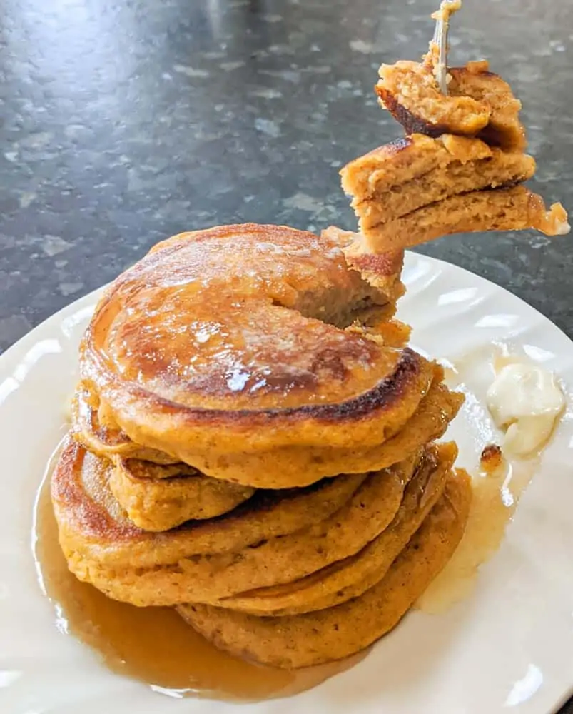 Fluffy Pumpkin Pancakes