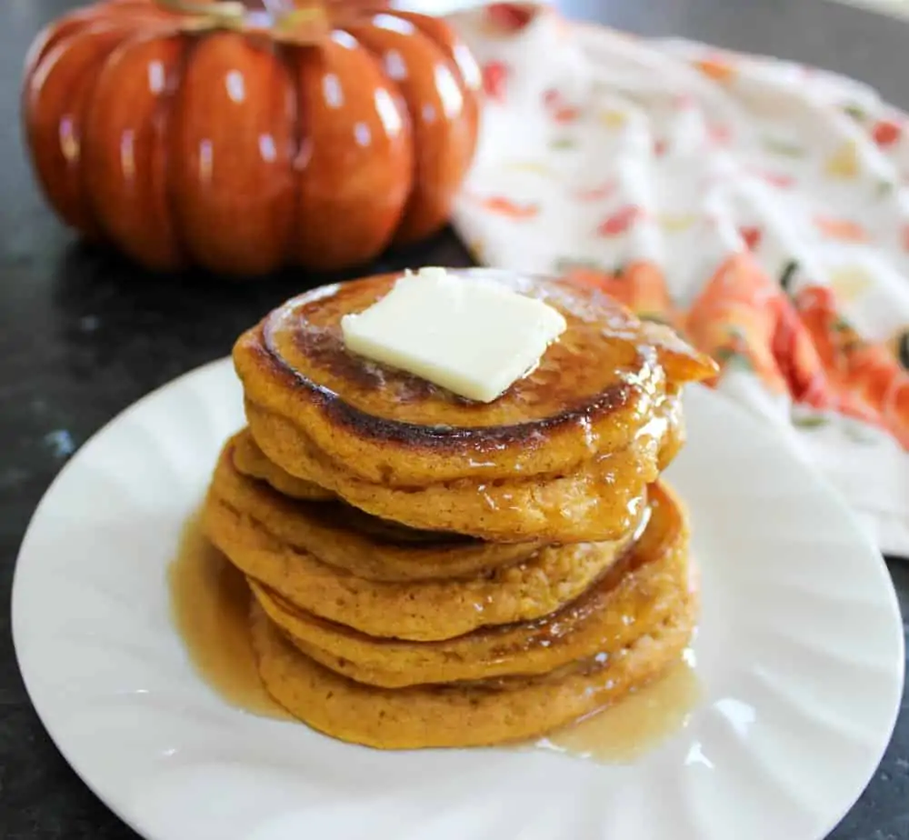 Fluffy Pumpkin Pancakes