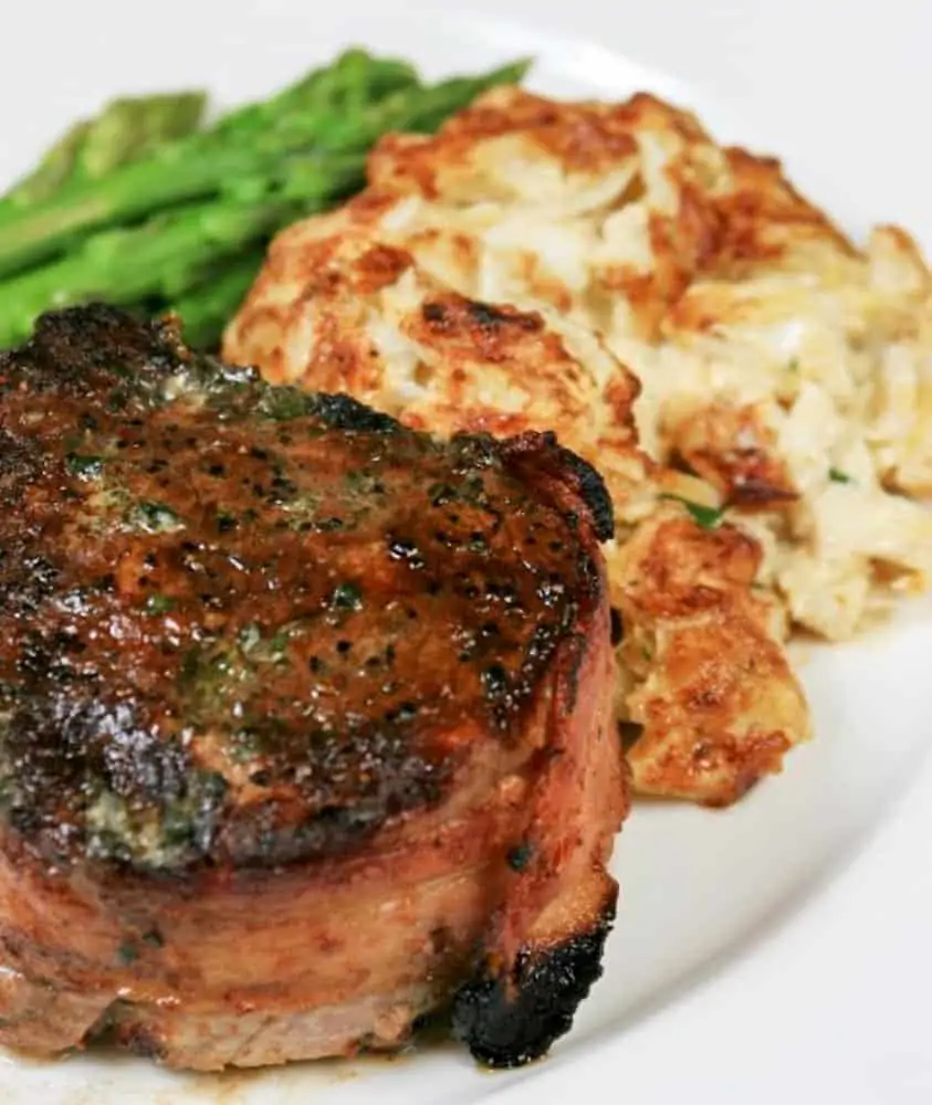 Surf & Turf at one of the best restaurants in Frederick Maryland. 