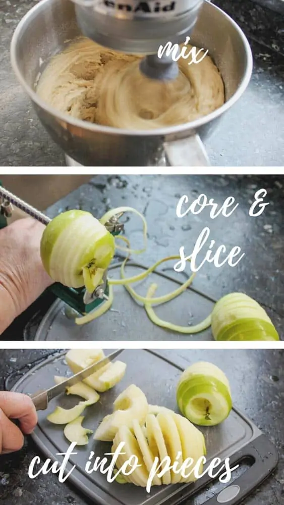 You'll need an electric mixer and an apple corer