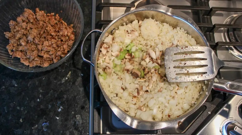 cook cauliflower rice