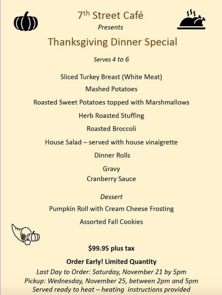 Thanksgiving Dinner To Go in Frederick Md & Nearby (2020) - Housewives ...