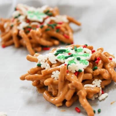 No Bake Chow Mein Noodle Cookies