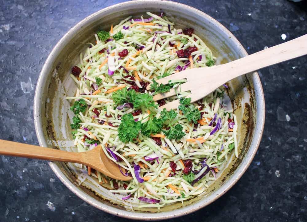 Easy Homemade Broccoli Slaw Dressing Recipe 2023 AtOnce