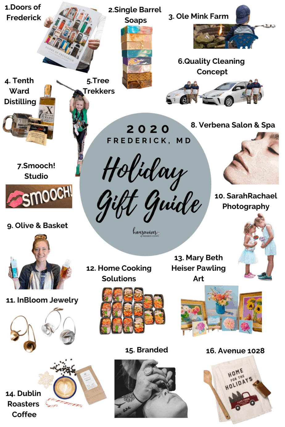 2020 Holiday Gift Guide for Frederick, Md: Something for Everyone On Your List!