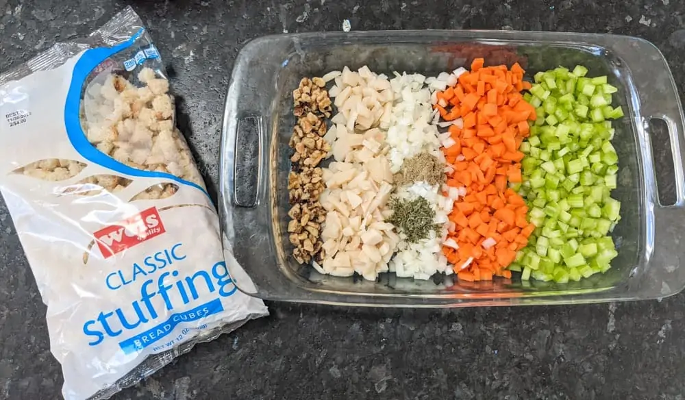 Stuffing ingredients