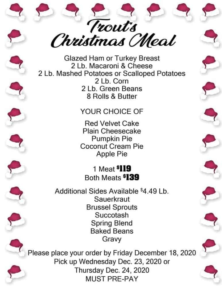 Where to Get Christmas Dinner in Frederick Md (2020)