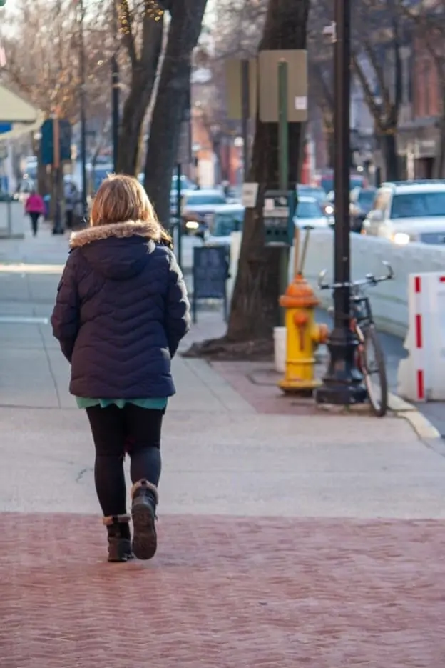 Walking in Downtown Frederick